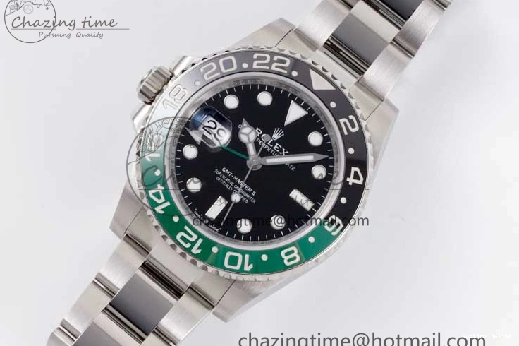 0409 HighQuality GMT Master II 126720 VTNR 904L SS Clean Factory 1:1 Best Edition on Oyster Bracelet VR3186 CHS 2375